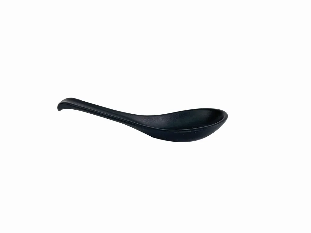 Probierlöffel 13,9 x 3,9 cm schwarz matt