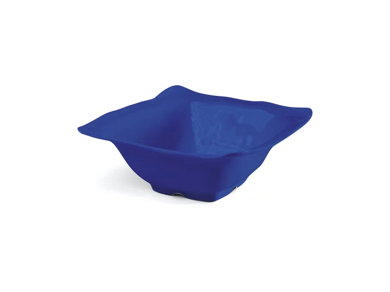 Ruffle Square Mini Dipschale 5,9 cm blau